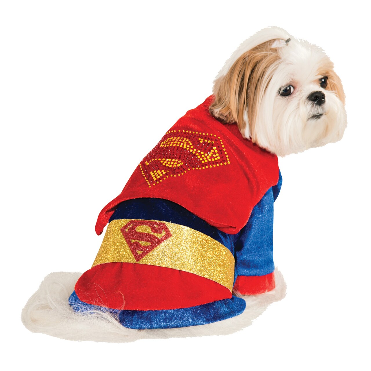 The Costume Center Blue and Red Superman Pet Halloween Costume - Large